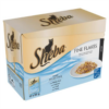 SHEBA Fine Flakes Cat Pouches Fish Collection in Jelly 12x85g pack