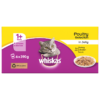 WHISKAS 1+ Cat Tins Poultry Selection in Jelly 6x390g - Image 5