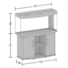 Juwel Vision 260 Light Wood Cabinet - Image 2