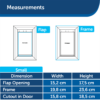PetSafe Staywell Original 2-Way Pet Door, Small, White - Image 4