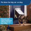 PetSafe Staywell Original 2-Way Pet Door, Medium, Silver - Image 3