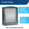 PetSafe Staywell Original 2-Way Pet Door, Medium, Silver - Image 5