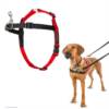 CoA Halti Front Control Harness Black/Red Large