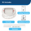 PetSafe Staywell Big Cat/Small Dog Pet Door, Frosted - Image 4