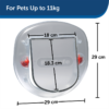 PetSafe Staywell Big Cat/Small Dog Pet Door, Frosted - Image 6