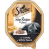 SHEBA Fine Recipes Cat Tray with Turkey in Sauce 85g
