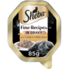 SHEBA Fine Recipes Cat Tray with Turkey in Sauce 85g - Image 2