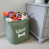 Forest Canvas Pet Toy Basket - Image 2