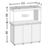 Juwel Rio 350 Cabinet White - Image 2