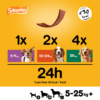PEDIGREE Schmackos Dog Treats with Fish 20 Stick - Image 6