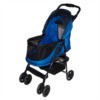 Pet Stroller No Zip Blue - Image 5