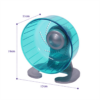 Rosewood Pico Exercise Wheel for Hamsters with Stand Teal - Image 7