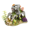 Stacked Cubic Habitats with Plants 185mm