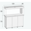 Juwl Rio 240 Cabinet Gey - Image 2