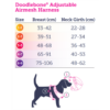 Doodlebone Adjust Airmesh Harness Fuscia 1-2 - Image 2