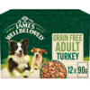 Jwb Pouch Adult Turkey Grain Free 90g 12 Pack