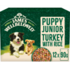Jwb Pouch Puppy Turkey in Gravy 90g 12pk