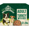 Jwb Adult Turkey in gravy 90g 12pk