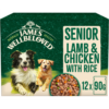 Jwb Pouch Senior Lamb And Chicken 90g 12pk