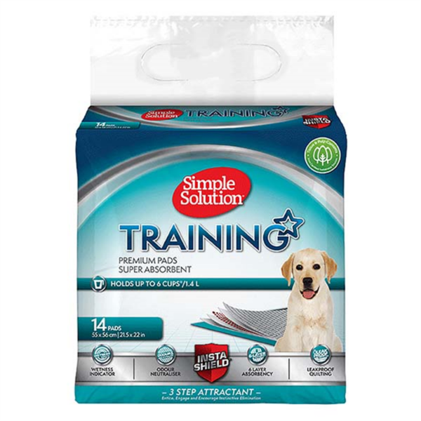 Simple Solution Premium Puppy Training Pads -14 pad pack