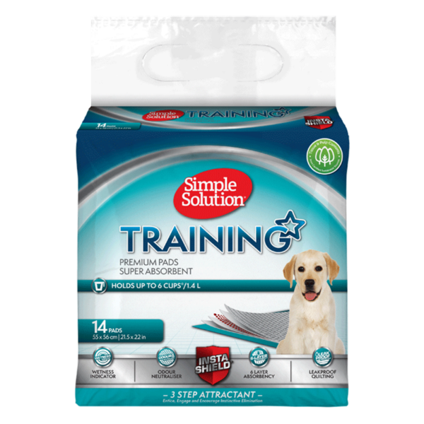 Simple Solution Premium Puppy Training Pads -14 pad pack - Image 2