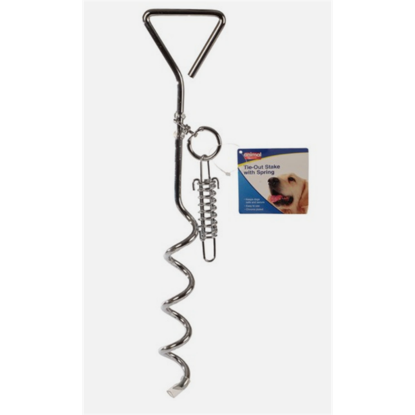 Tie Out Spikes with spring